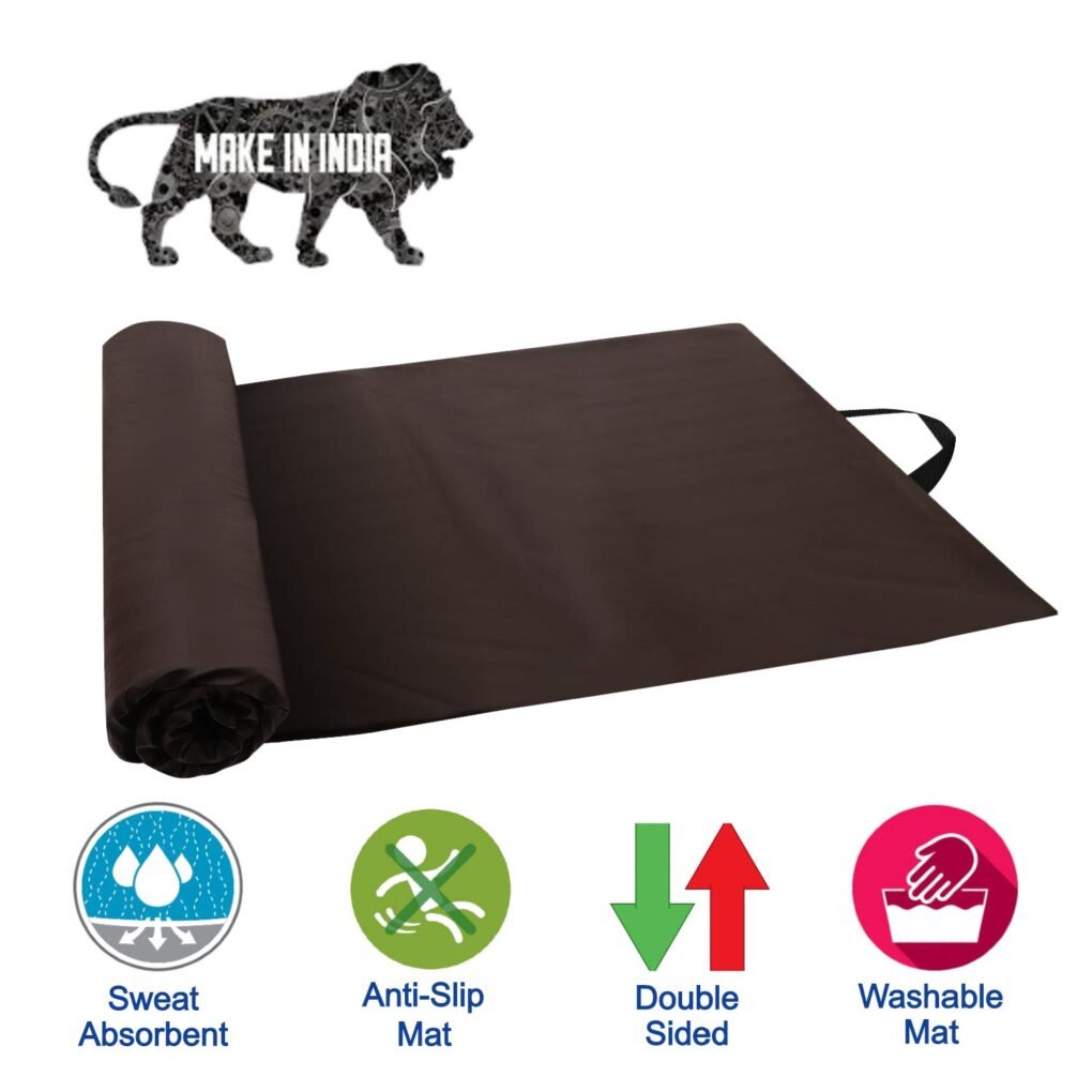 Wearslim PVC Yoga Mat-Brown