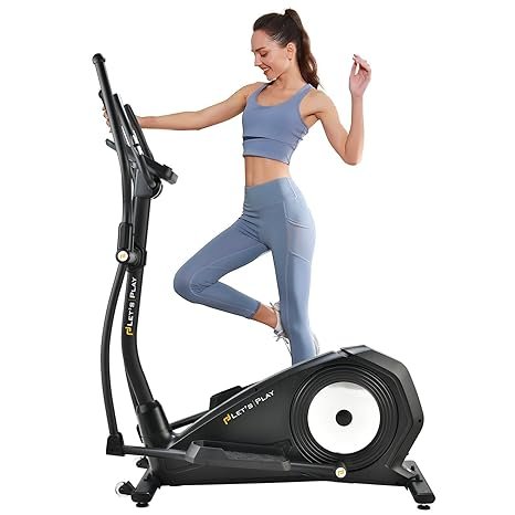 Professional Portable Elliptical Cross Trainer with High Density 12Kg Flywheel