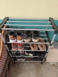 ADA® Premium Cady Stackable and Durable Shoe Rack, Multipurpose Heavy Duty Sturdy Iron Shoe Rack photo review