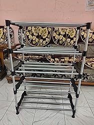 ADA® Premium Cady Stackable and Durable Shoe Rack, Multipurpose Heavy Duty Sturdy Iron Shoe Rack photo review