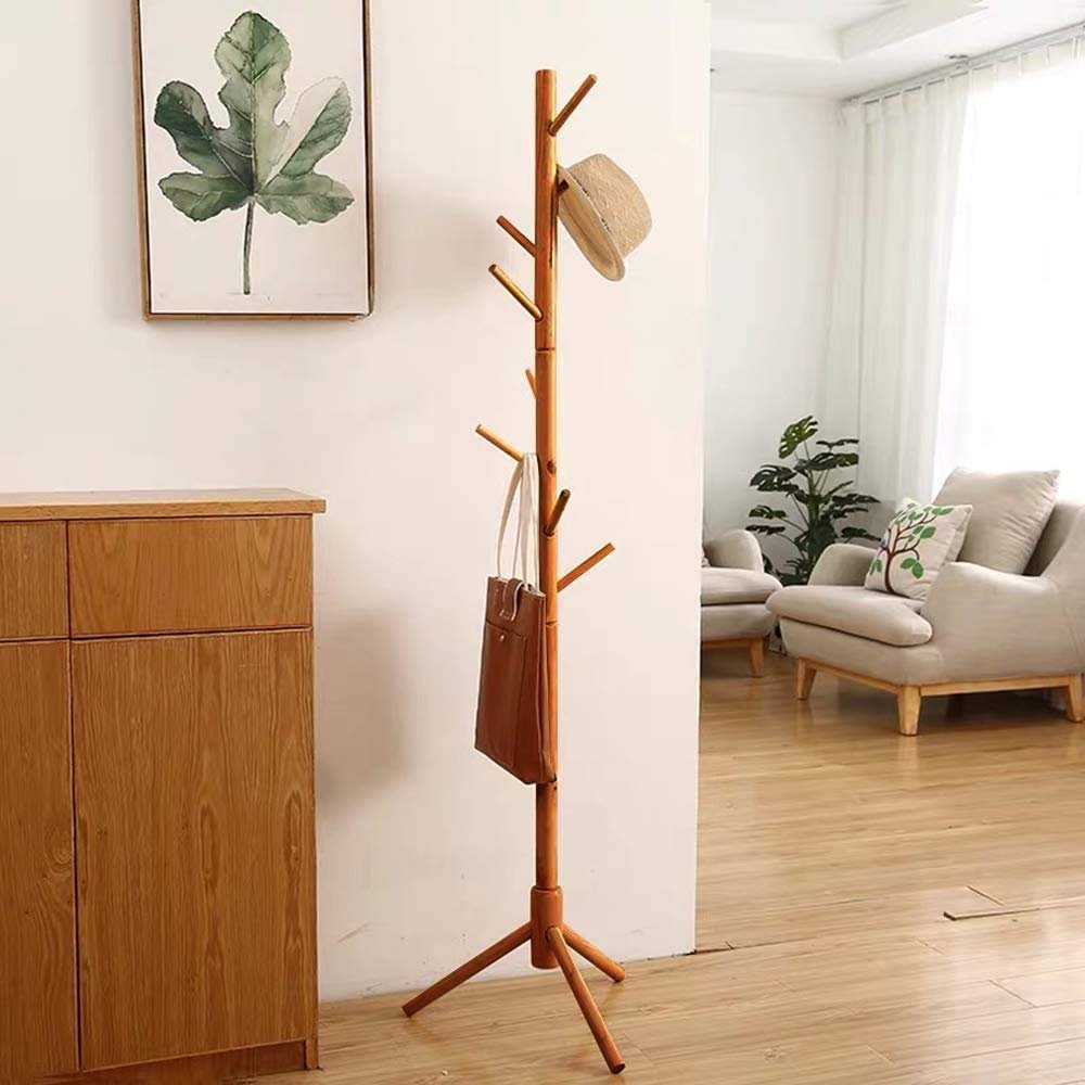 Bamboo Coat Rack